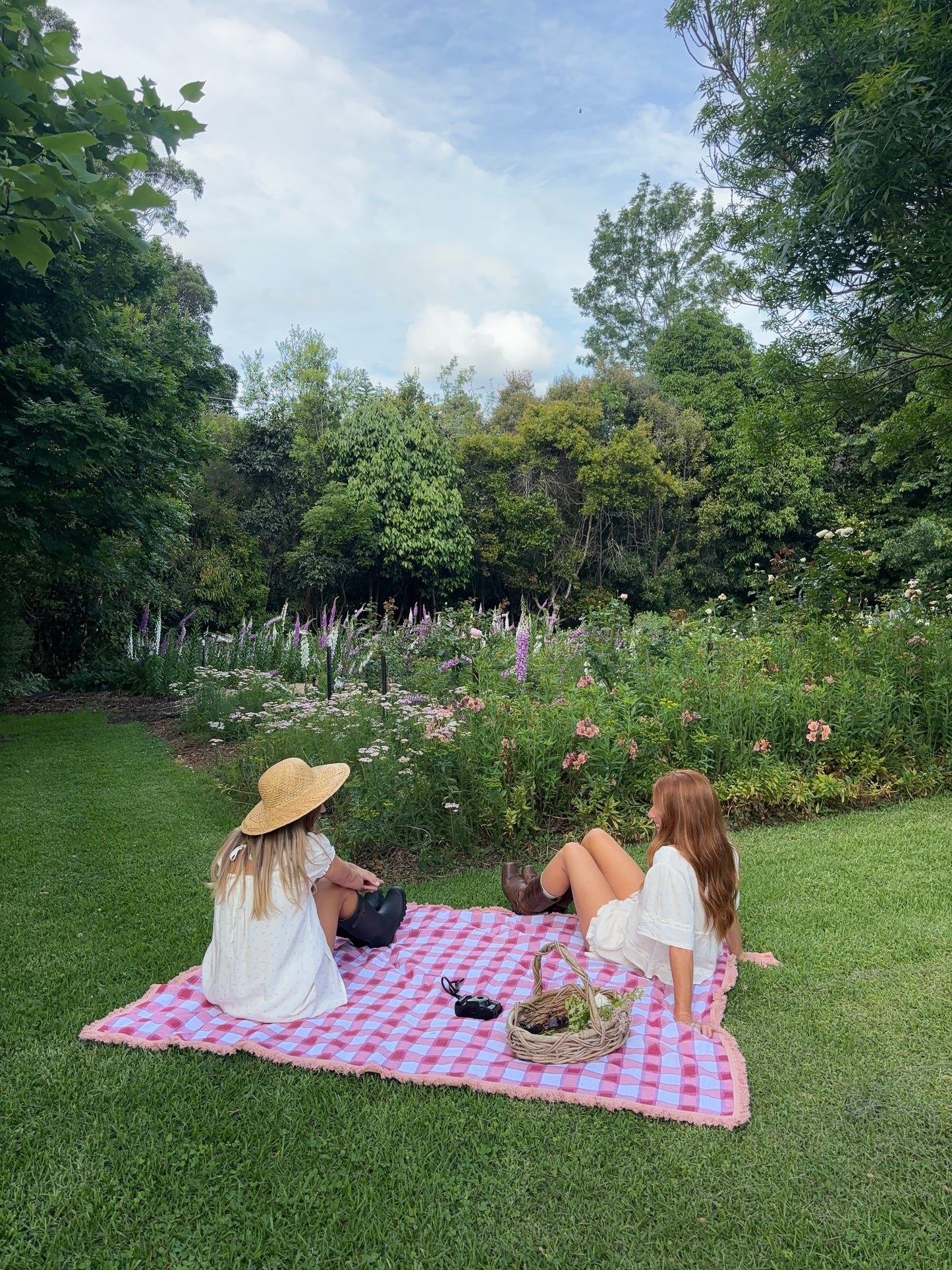 The Red Gingham Rug
