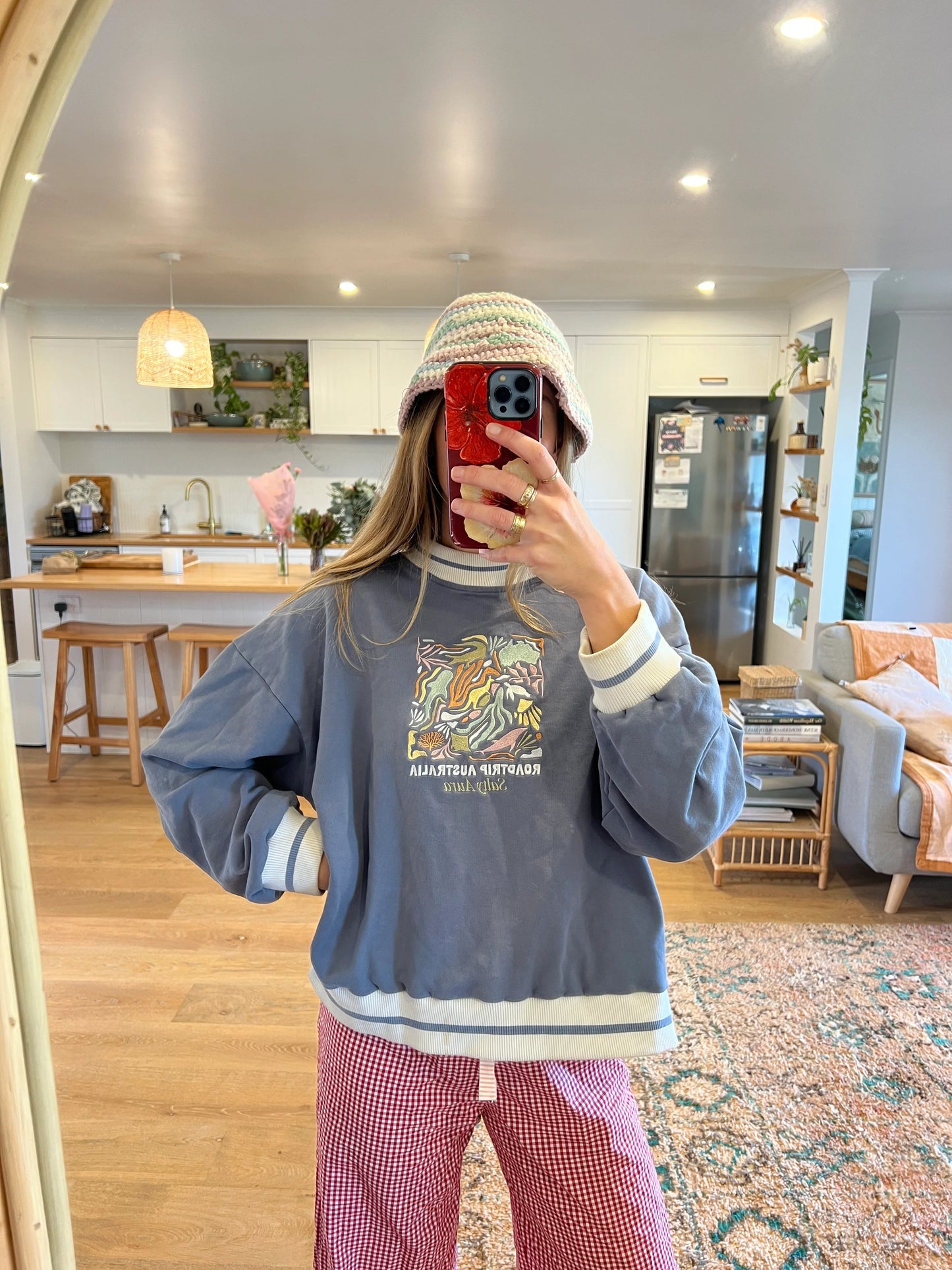 Blue Road Trip Australia Jumper