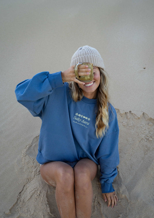 Salty Aura Original Blue Jumper
