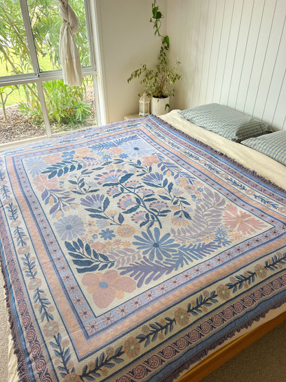 The Dahlia Purple Rug