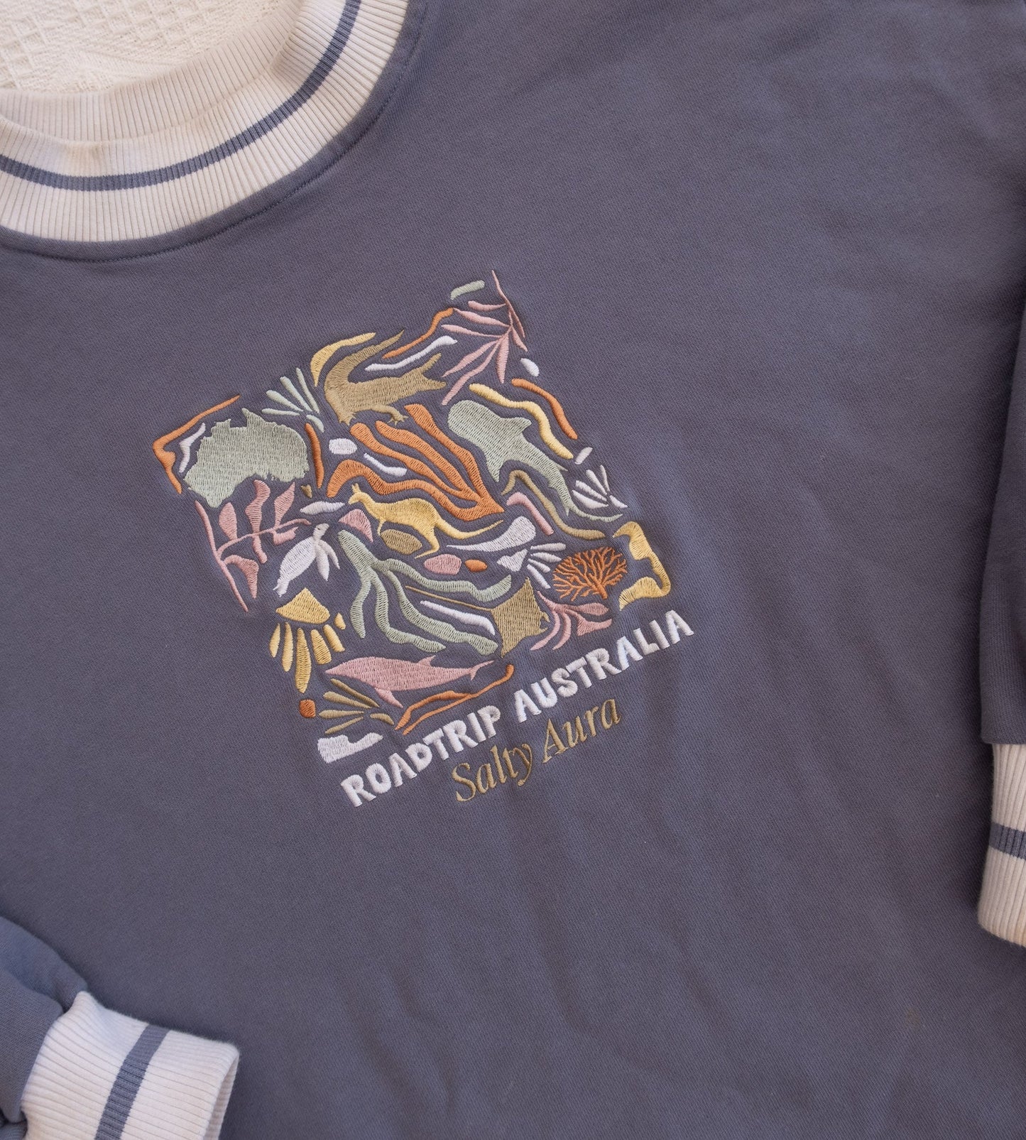 Blue Road Trip Australia Jumper