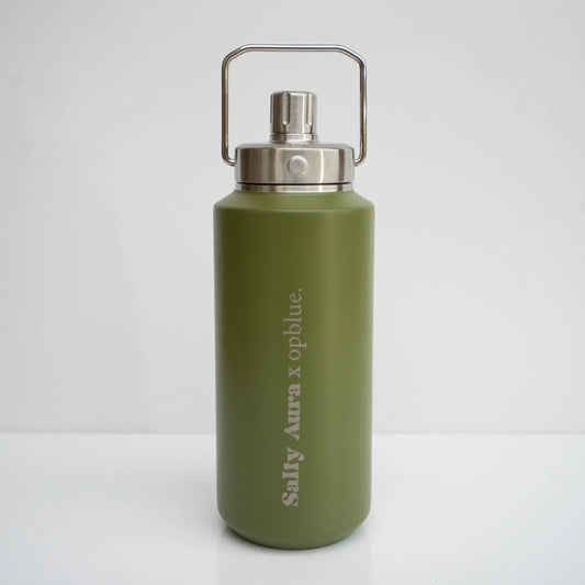 Olive drink bottle