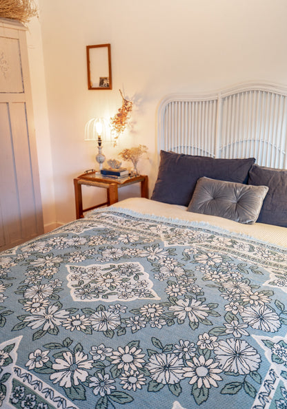 The Daisy Blue Rug