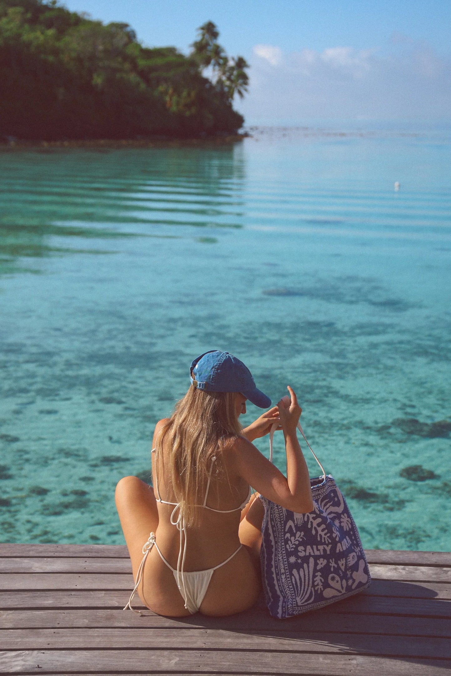 Blue Esperance Hat