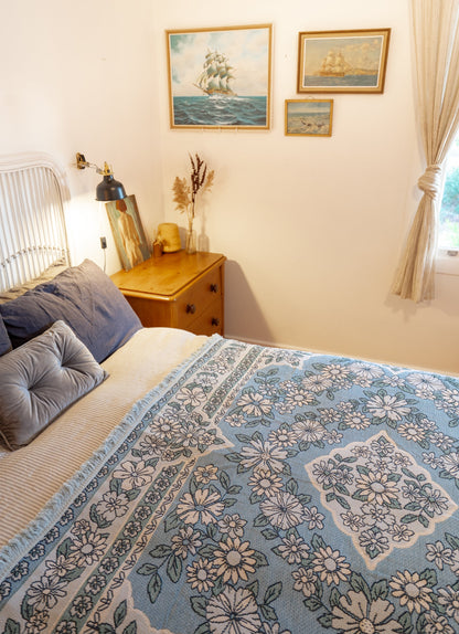 The Daisy Blue Rug