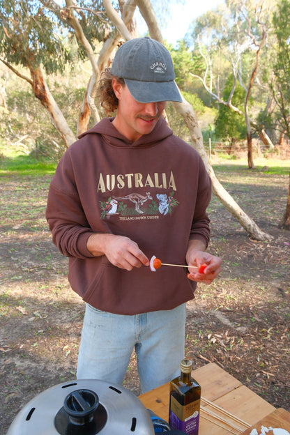 Brown Australia Hoodie